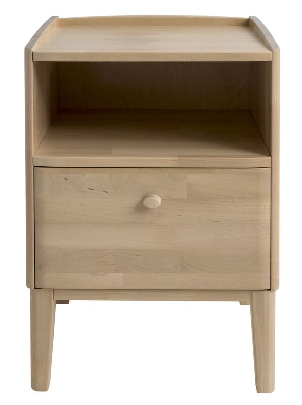 Kiteen Matinea yöpöytä lakattu koivu